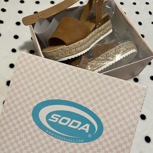 Soda espadrille wedge sandals from Buckle